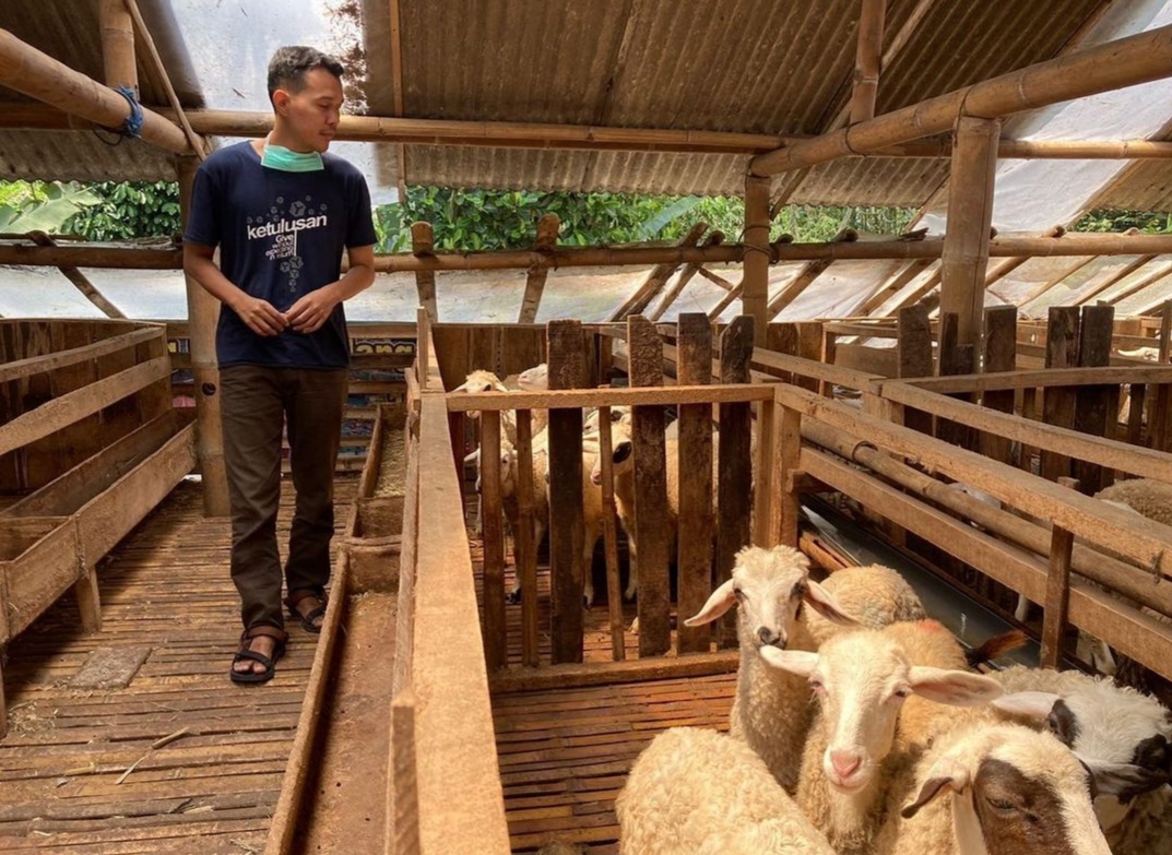 Pendiri sekaligus pemilik Jawara Farm, Nur Agis Aulia (Sumber gambar: Nur Agis Aulia/Instagram)