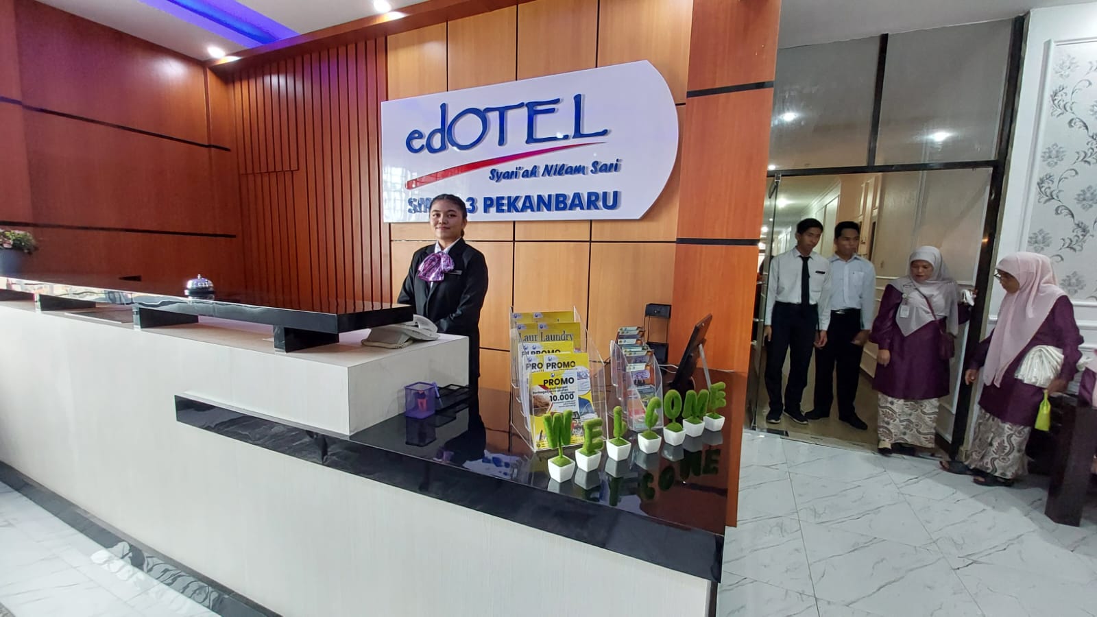 Hotel di SMKN 3 Pekanbaru (Sumber gambar : Desyinta Nuraini)