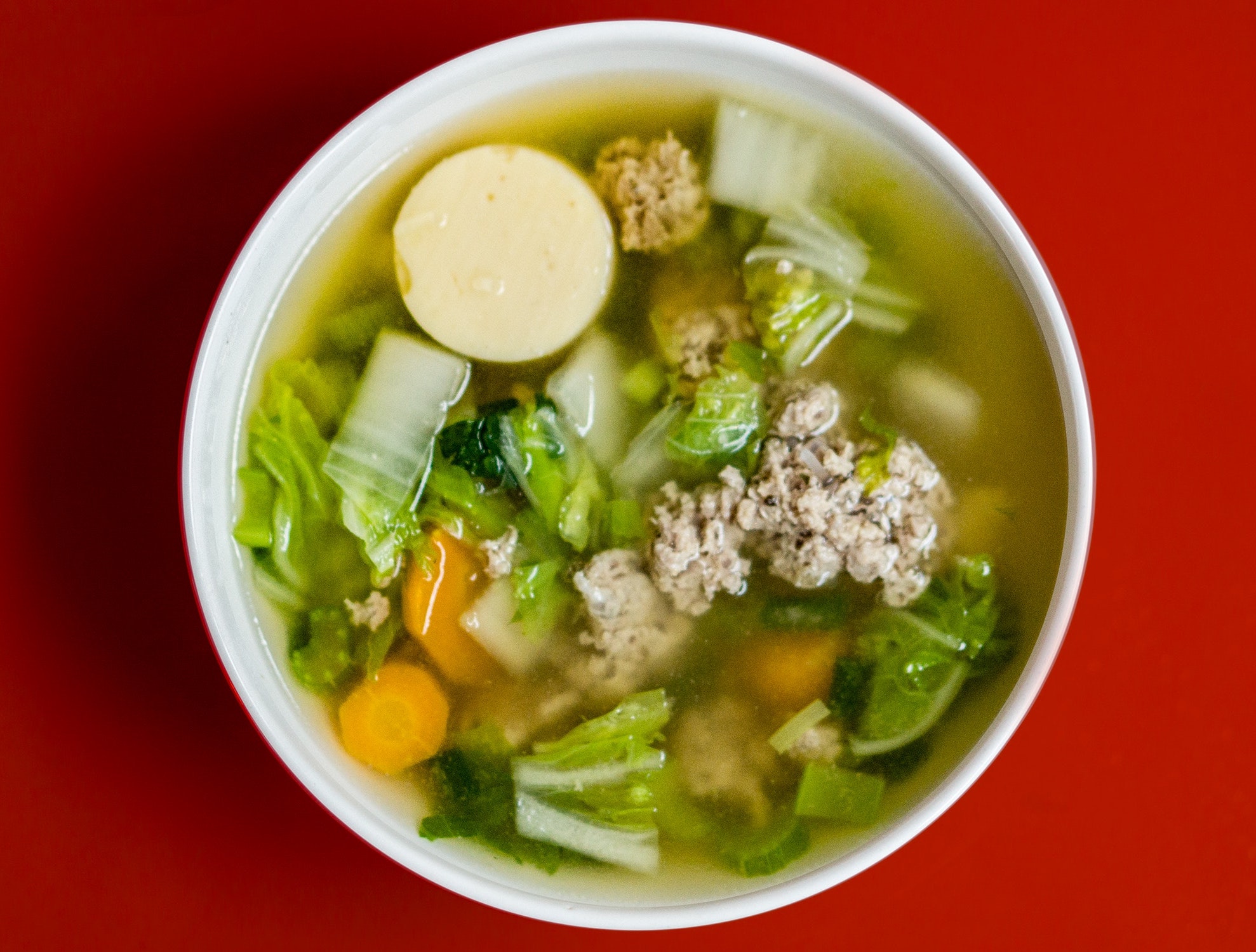 Sup tahu bakso (Sumber gambar: Cook Eat/Pexels)