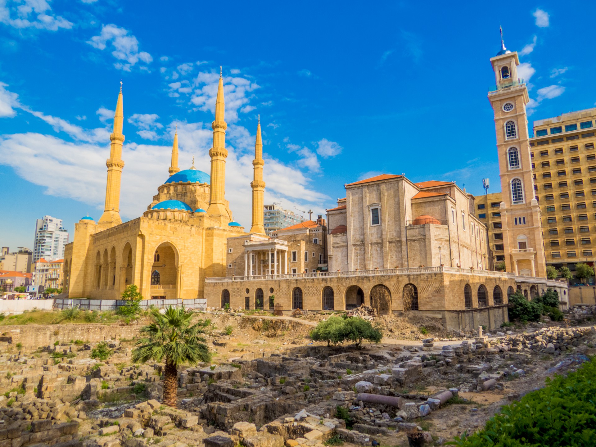 Masjid yang ada di Beirut (Sumber:Visit Lebanon)