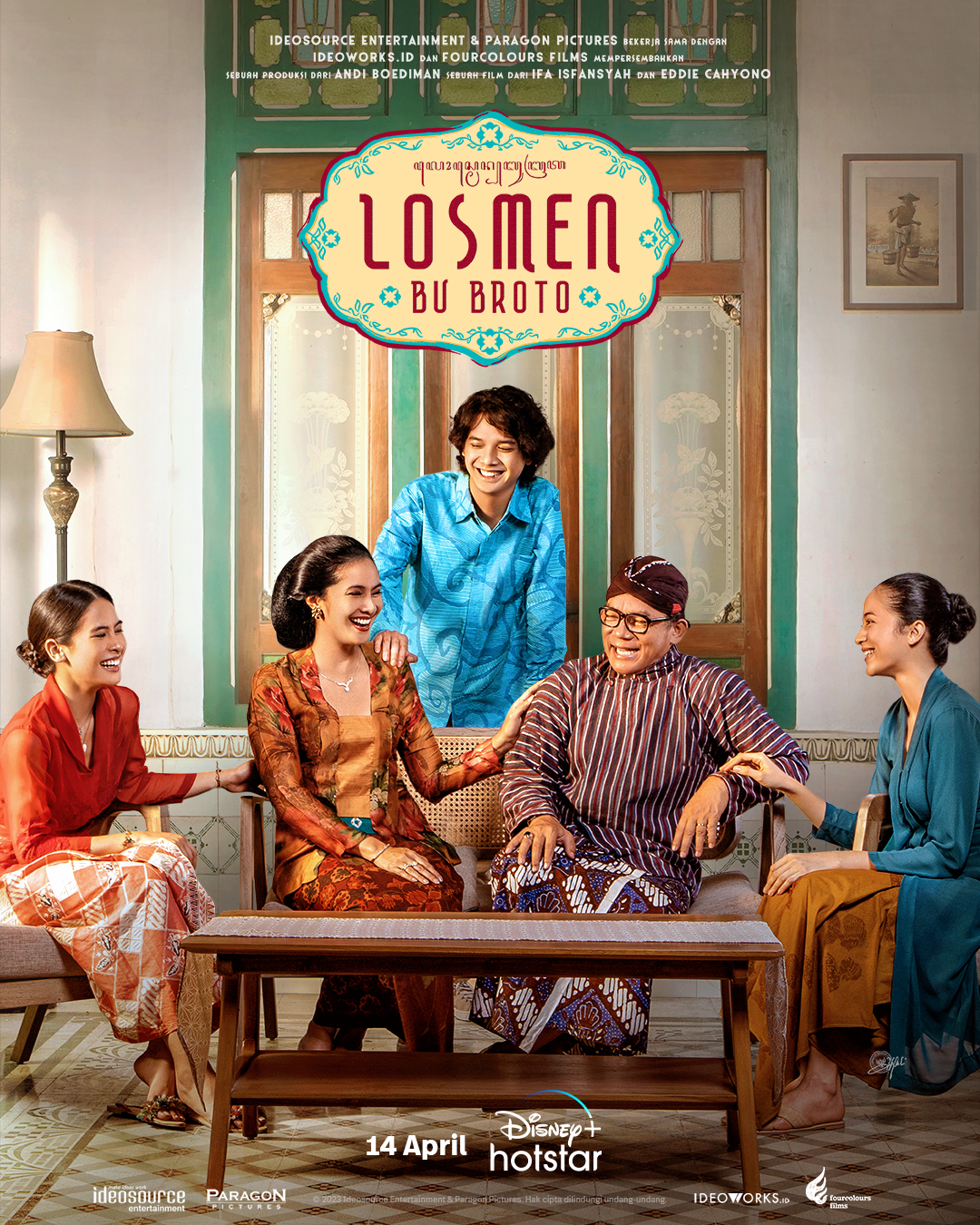 Poster film Losmen Bu Broto (Sumber gambar: Disney+ Hotstar)