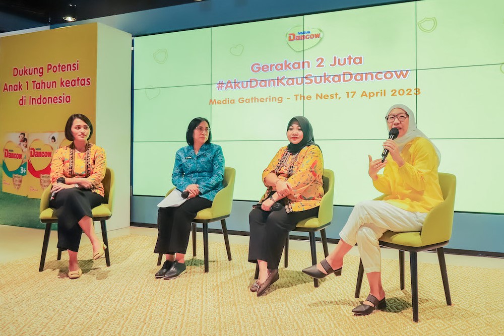 Media Gathering Nestlé DANCOW Imunutri Dukung Upaya Memaksimalkan Potensi Anak Indonesia dengan Gerakan #AkuDanKauSukaDANCOW  (Sumber: Nestle Indonesia)