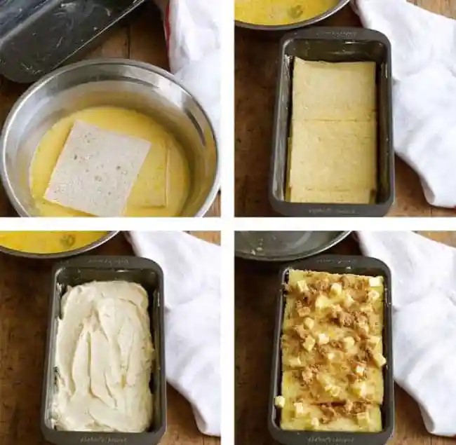 Cara Membuat Cream Cheese Stuffed Frech Toast