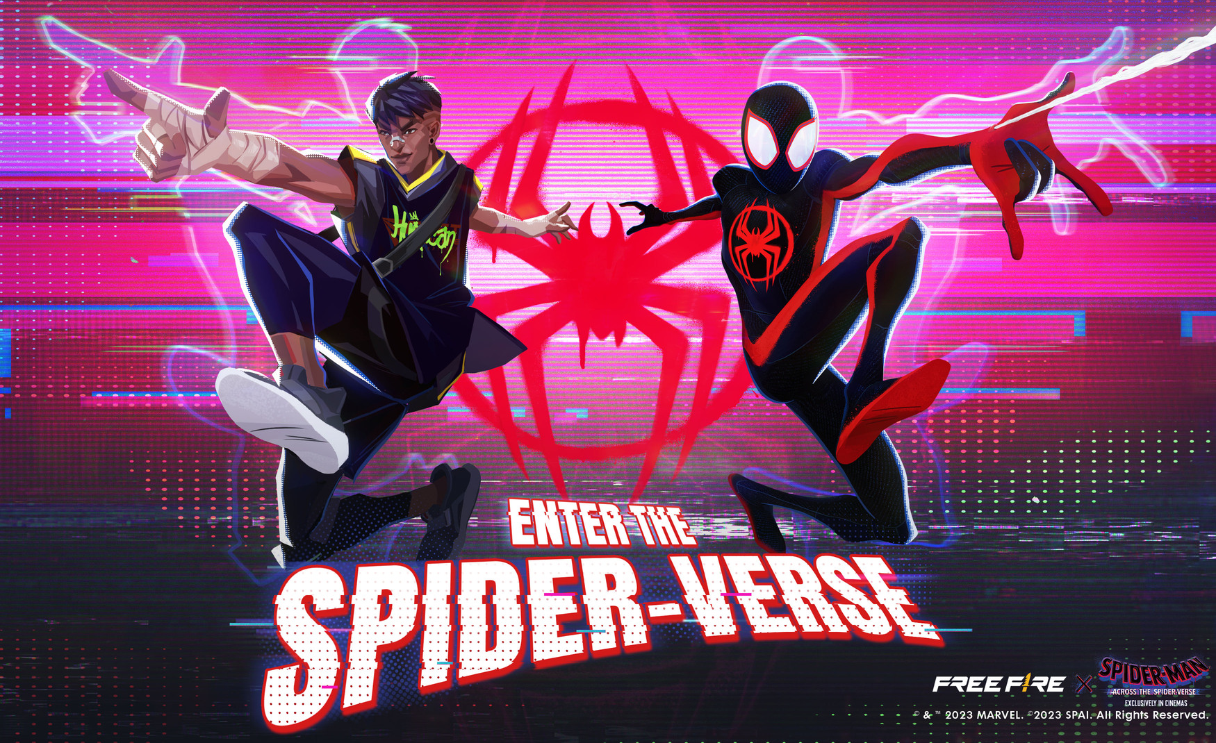 Spider-Man: Across the Spider-Verse akan Hadir di Free Fire (sumber gambar Garena)