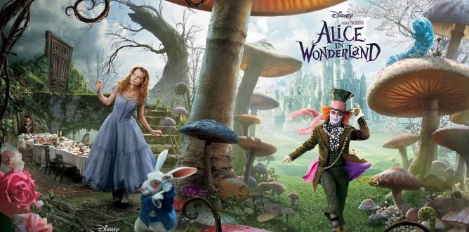 Alice in Wonderland live action 2010 (Sumber: parentpreviews.com)