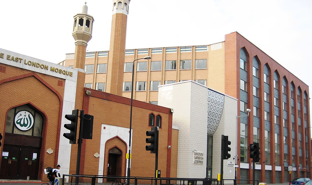 East London Mosque & London Muslim Centre  (Sumber foto: Wikimedia)