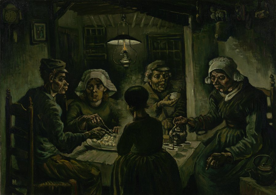 The Potato Eaters (sumber gambar vangoghmuseum)