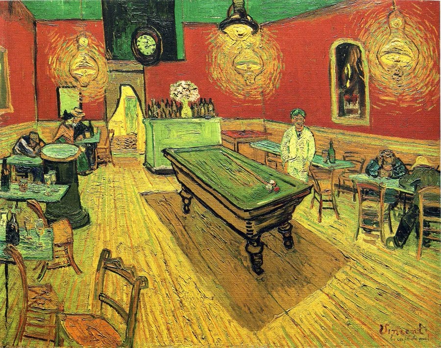 The Night Café (sumber gambar Twitter Vann Gogh Artis)