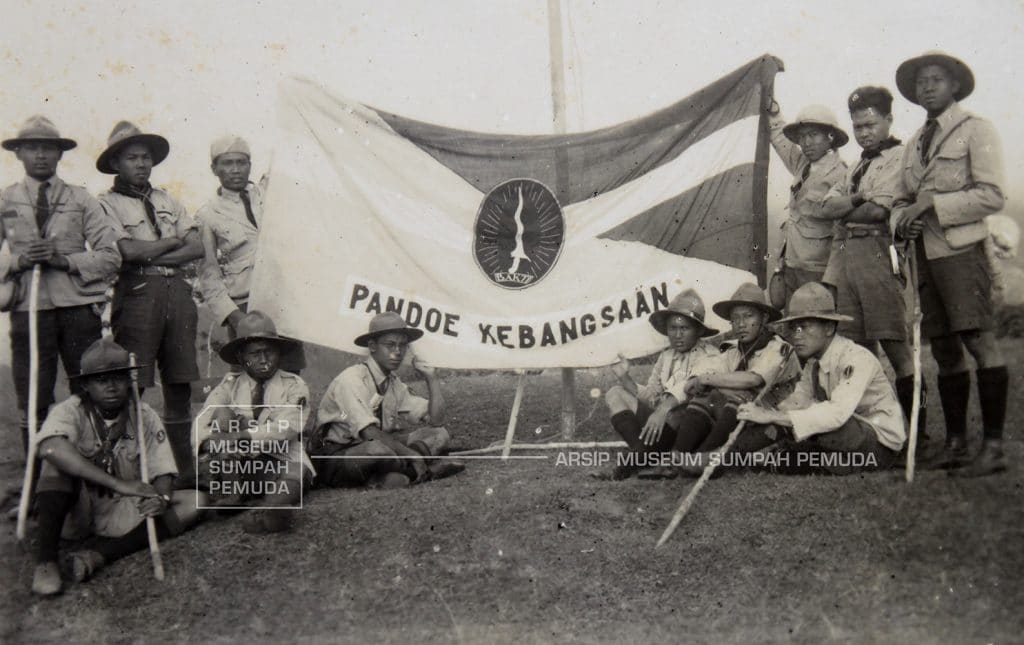 Persatuan Kepanduan Indonesia (Perkindo). (Sumber foto. Pramuka Indoniesia/Arsip Museum Sumpah Pemuda)