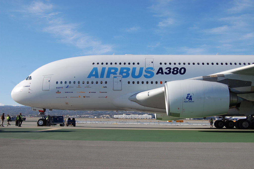 Airbus A380 (Sumber gambar: Flickr/Todd Lappin)