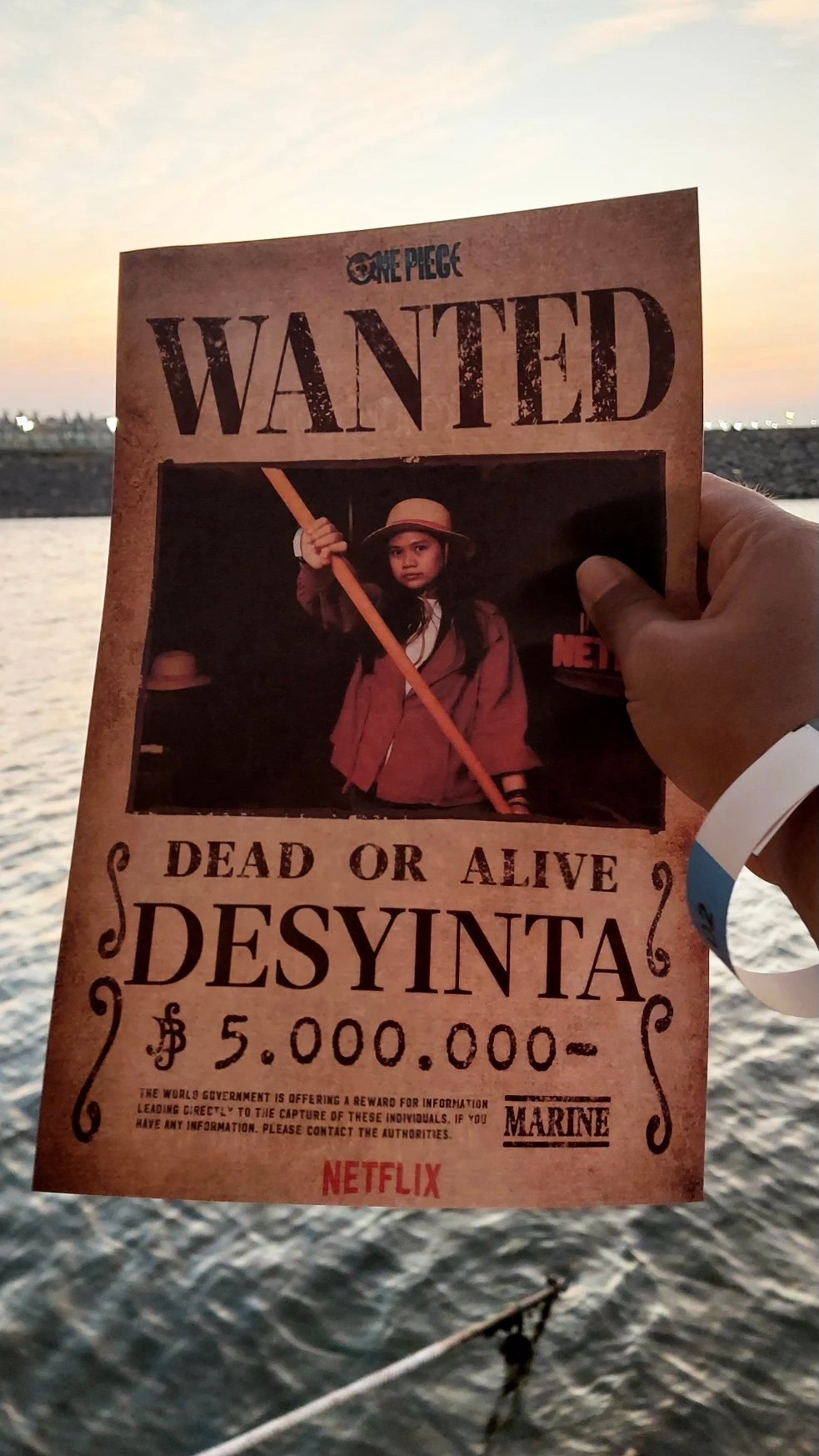 Wanted poster. (Foto : Desyinta Nuraini)