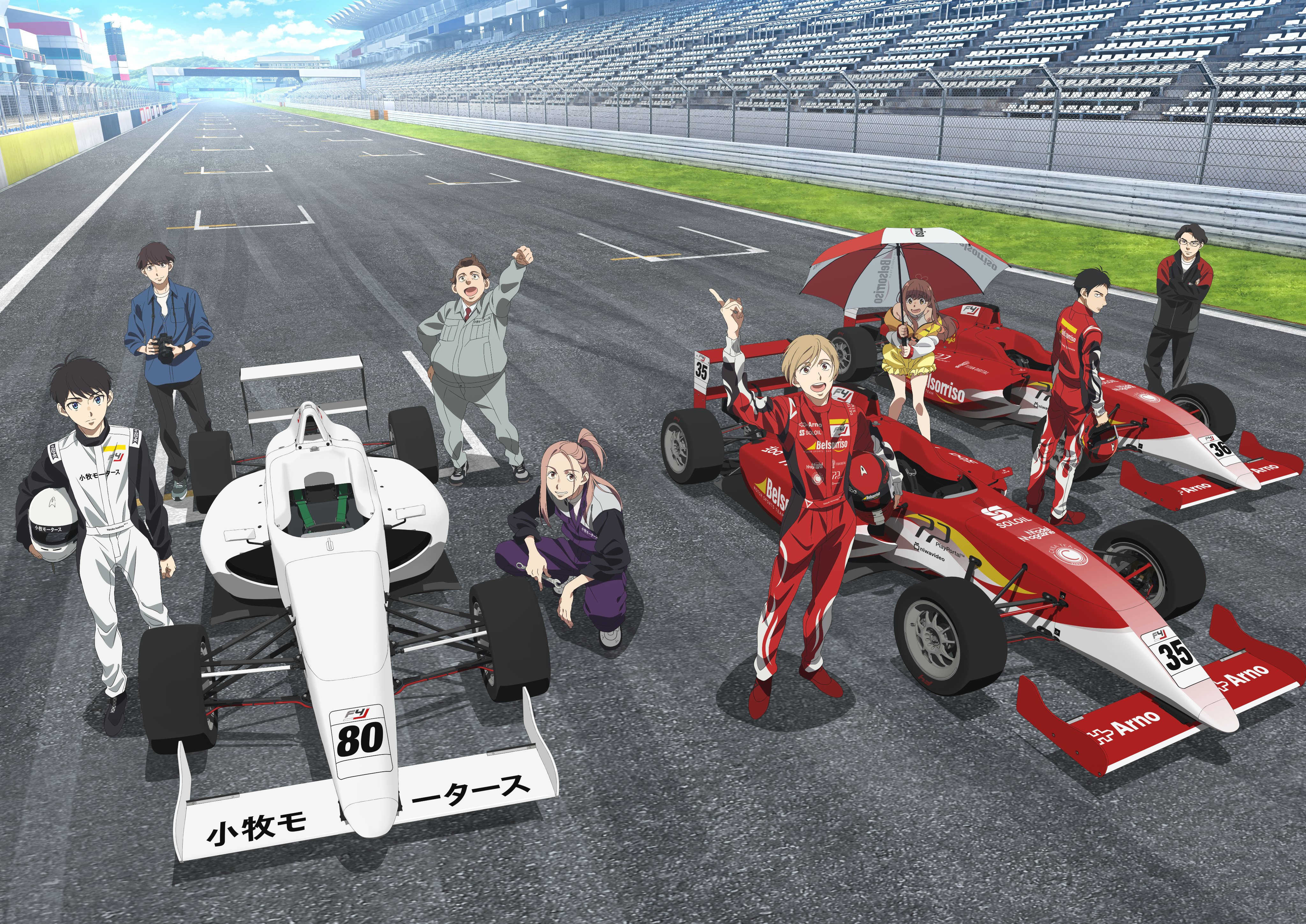 Sinopsis Anime Racing Terbaru Overtake! Bakal Tayang 1 Oktober