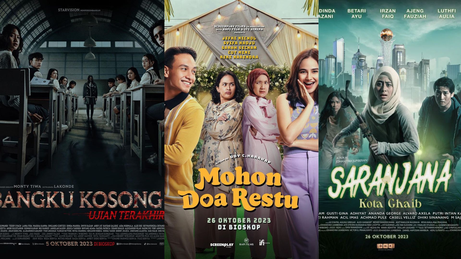 Hypeabis 11 Film Indonesia Tayang Di Bioskop Oktober 2023 Genre Horor Dominan 7863