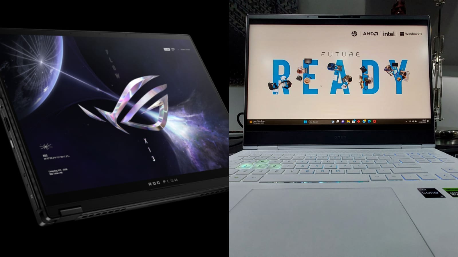 Laptop Gaming HP vs ASUS