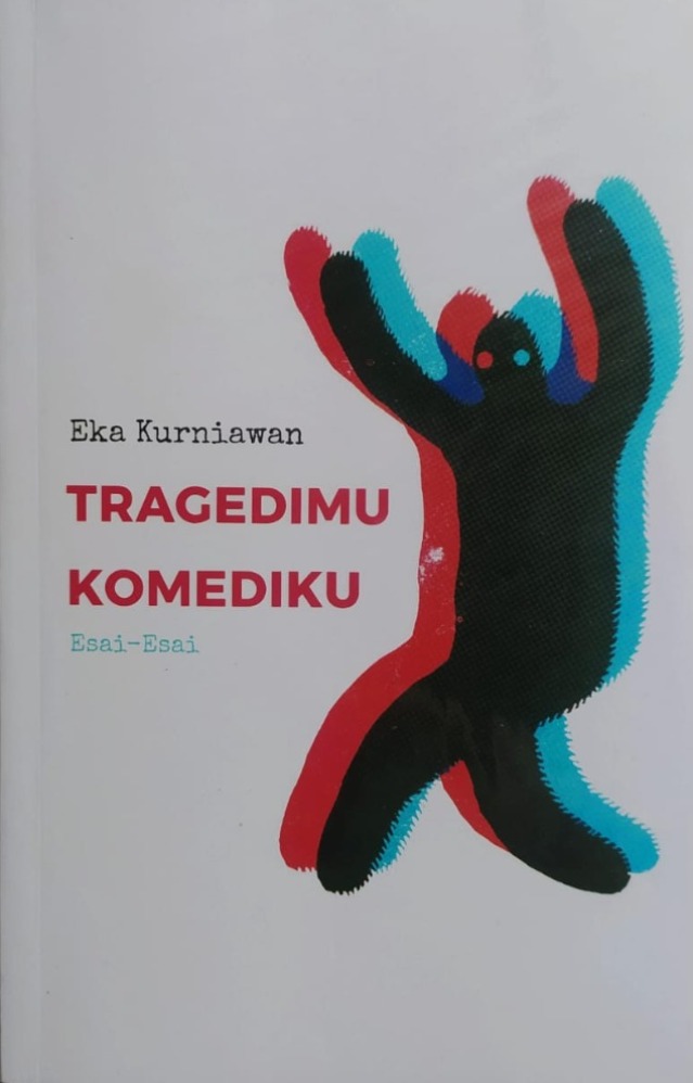 Ilustrasi buku Tragedimu Komediku (sumber gambar Hypeabis.id/Prasetyo Agung Ginanjar)