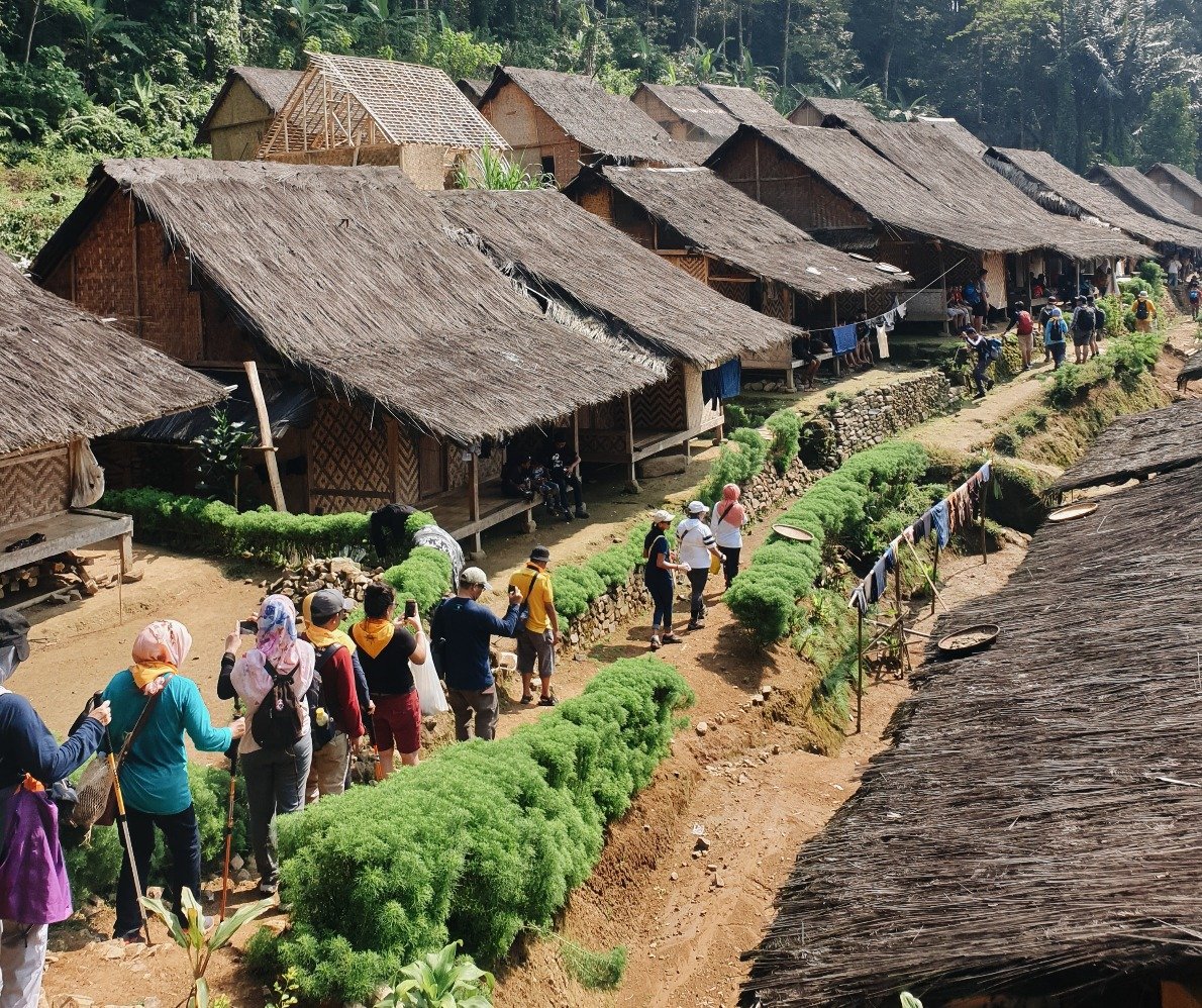 Rumah-rumah di Suku Baduy, Banten. (Sumber gambar: Yulia Agnis/Unsplash)