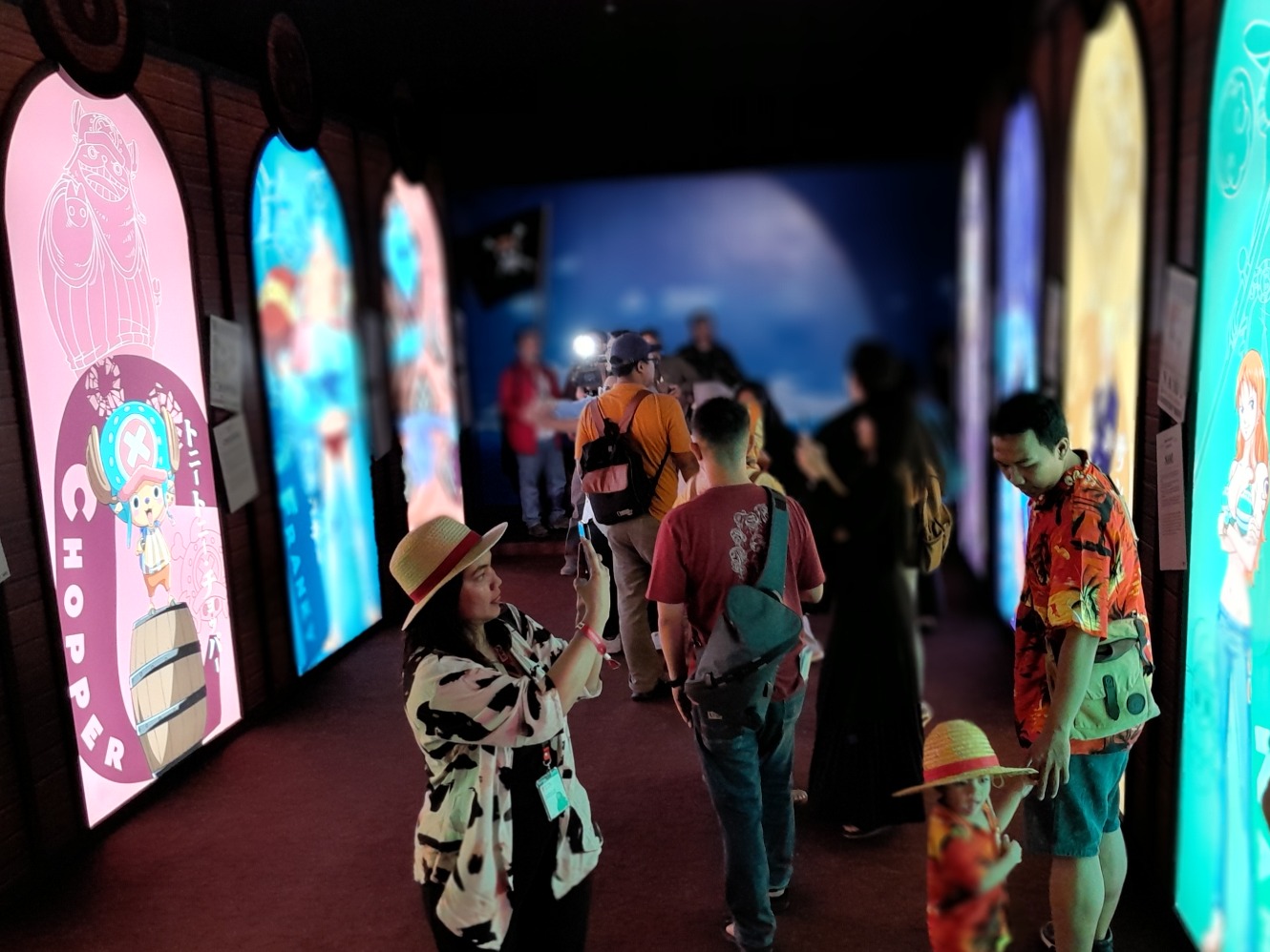 One Piece Exhibition Asia Tour: The Great Era of Piracy di Jakarta (Sumber gambar: Chelsea Venda/Hypeabis.id)