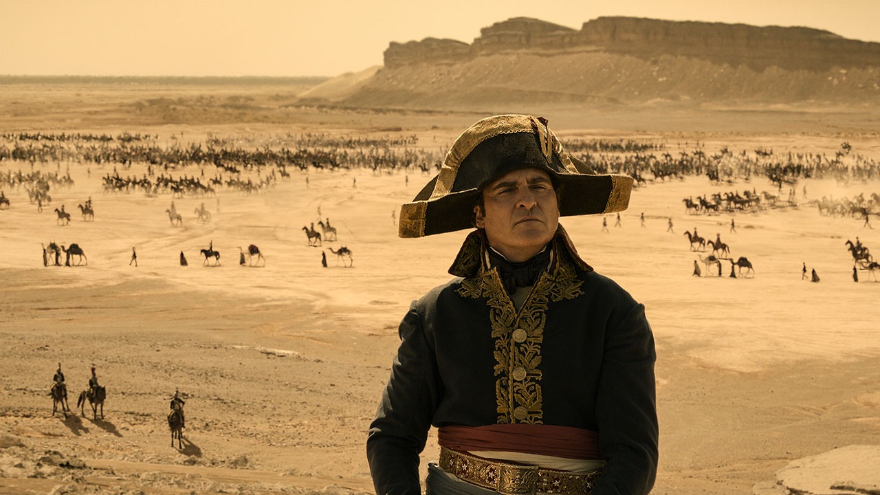 Joaquin sebagai Napoleon Bonaparte (Sumber gambar: napoleon.movie)