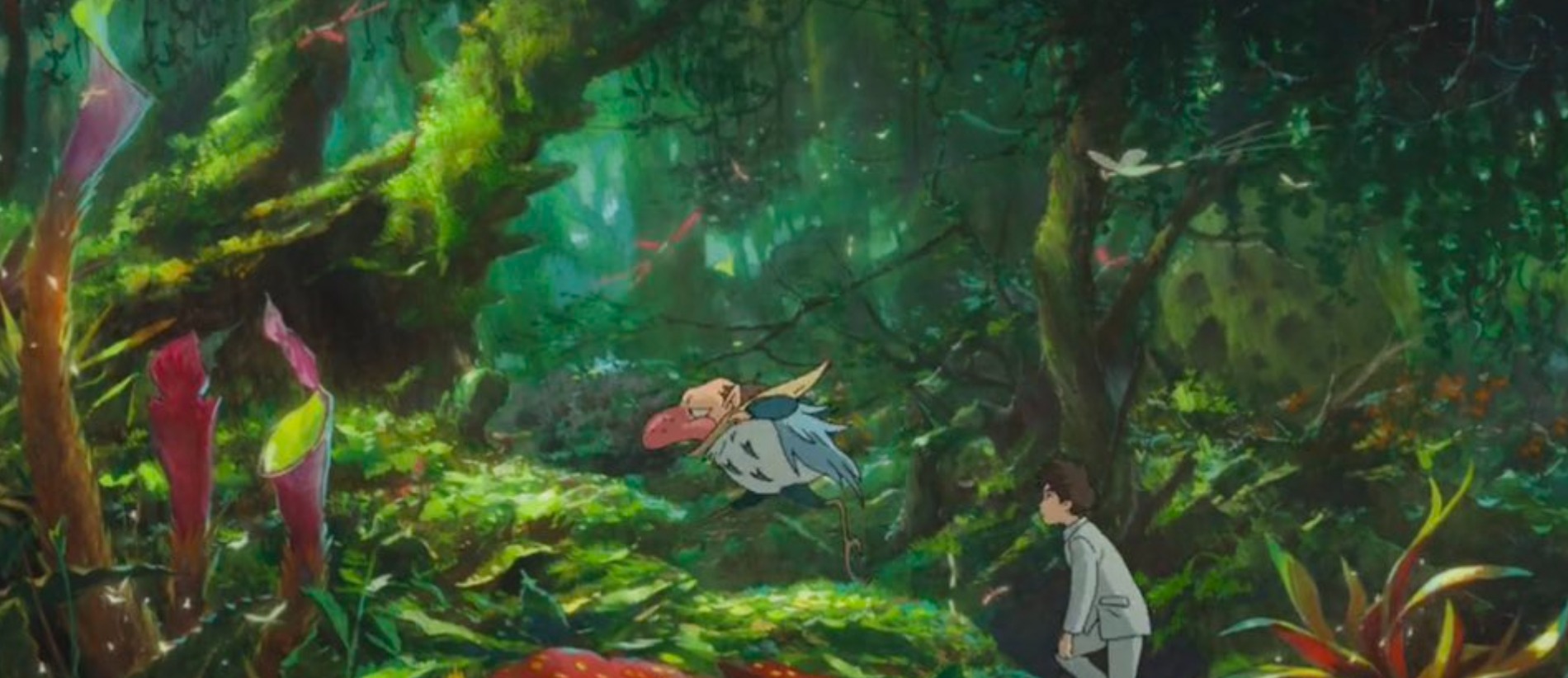 Ilustrasi adegan film The Boy and The Heron (sumber gambar Studio Ghibli)