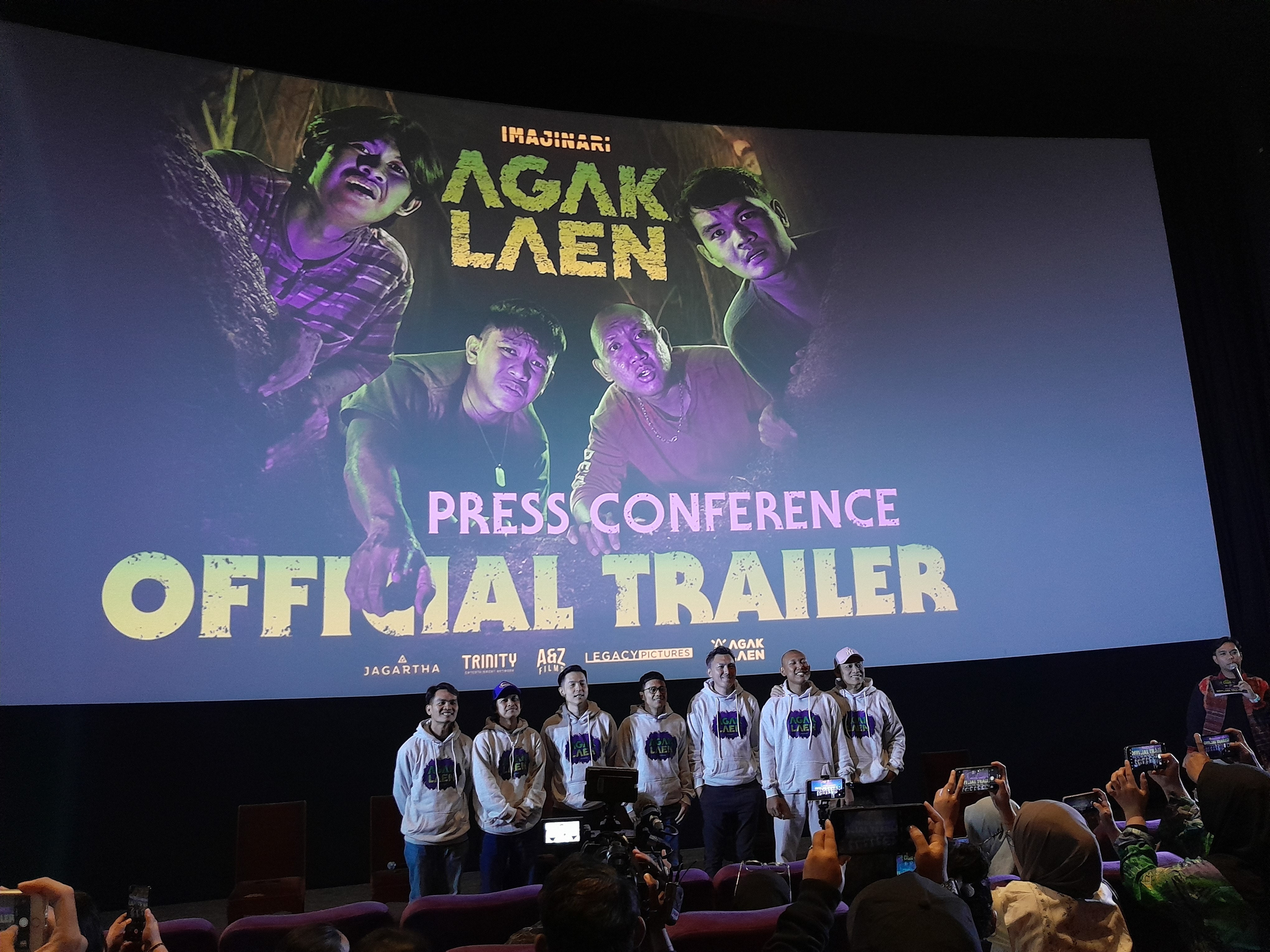 Konferensi pers film Agak Laen (Sumber: Hypeabis.id/Chelsea Venda)