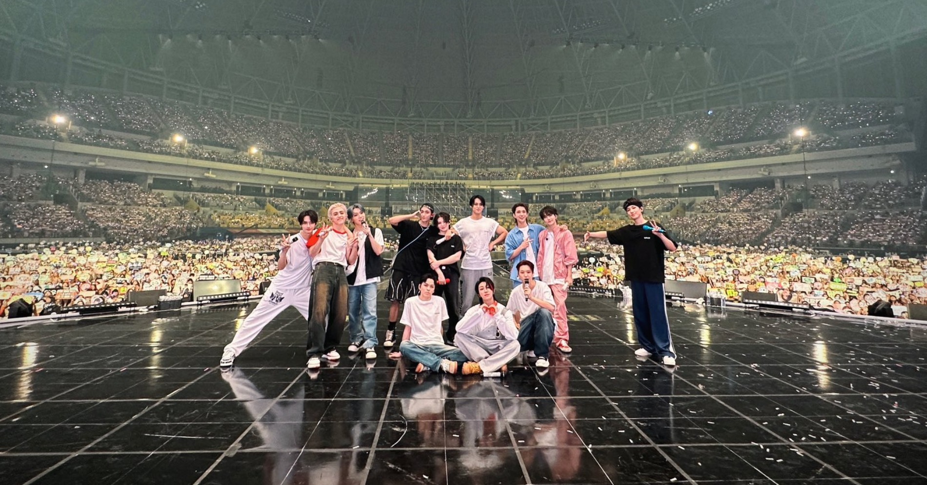 Seventeen Follow Tour di Seoul, 2023. (Sumber foto: Pledis_17)