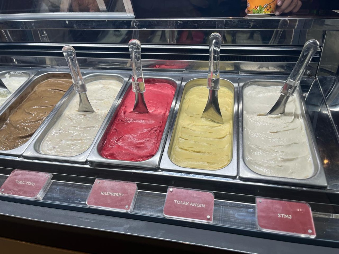 Varian es krim Tentrem Yogyakarta (Sumber gambar: Indah Permata Hati/Hypeabis.id)