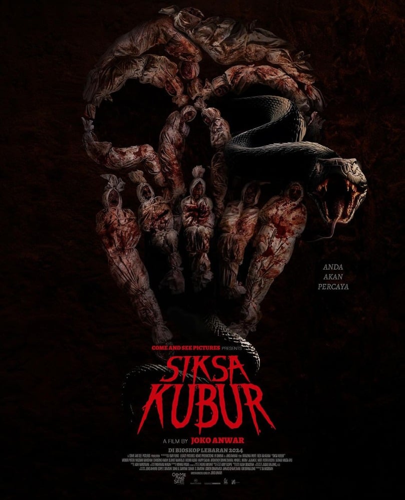 Poster film Siksa Kubur (Sumber gambar: Instagram/Jokoanwar)