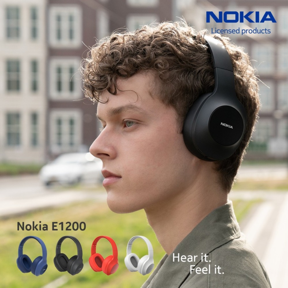 Nokia Essential True Wireless Earphones E1200 (Sumber gambar: Nokia)