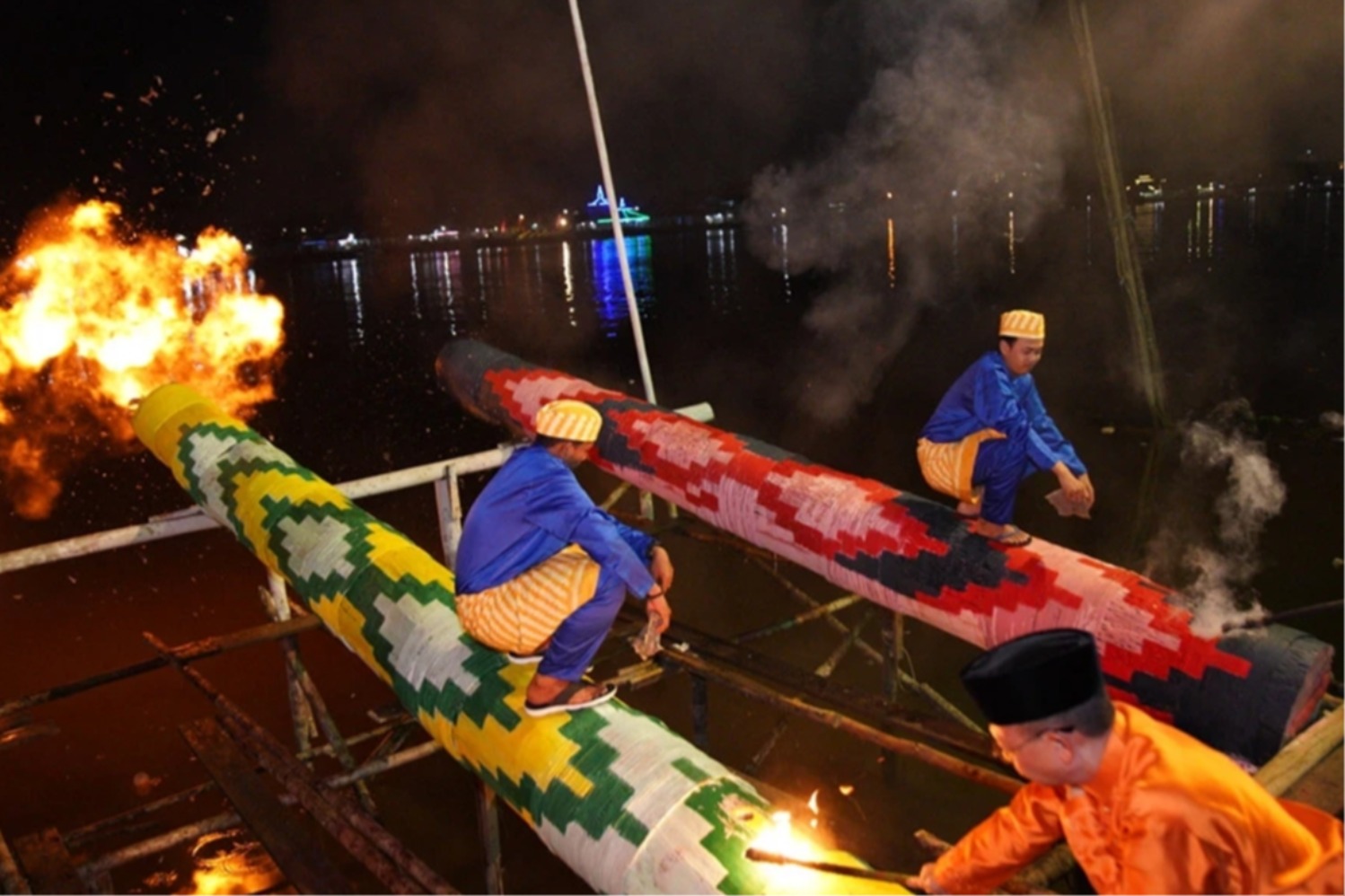 Festival Meriam Karbit. (Sumber gambar: situs resmi Pemkot Pontianak)