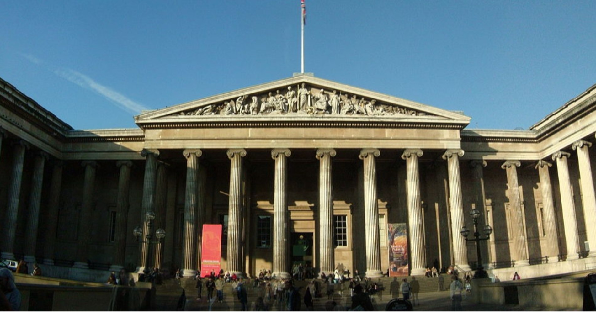 The British Museum (Sumber gambar: Wikimedia Commons)