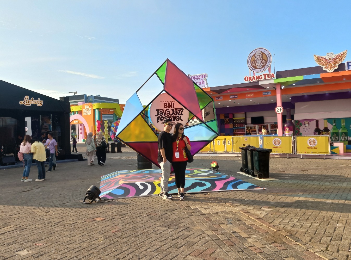 Spot Foto Java Jazz Festival 2024 (Sumber gambar: Chelsea Venda/Hypeabis.id)