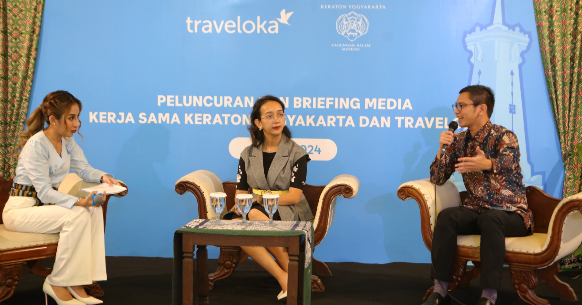 Kolaborasi Traveloka dan Keraton Yogyakarta. (Sumber gambar: Dok. Traveloka)
