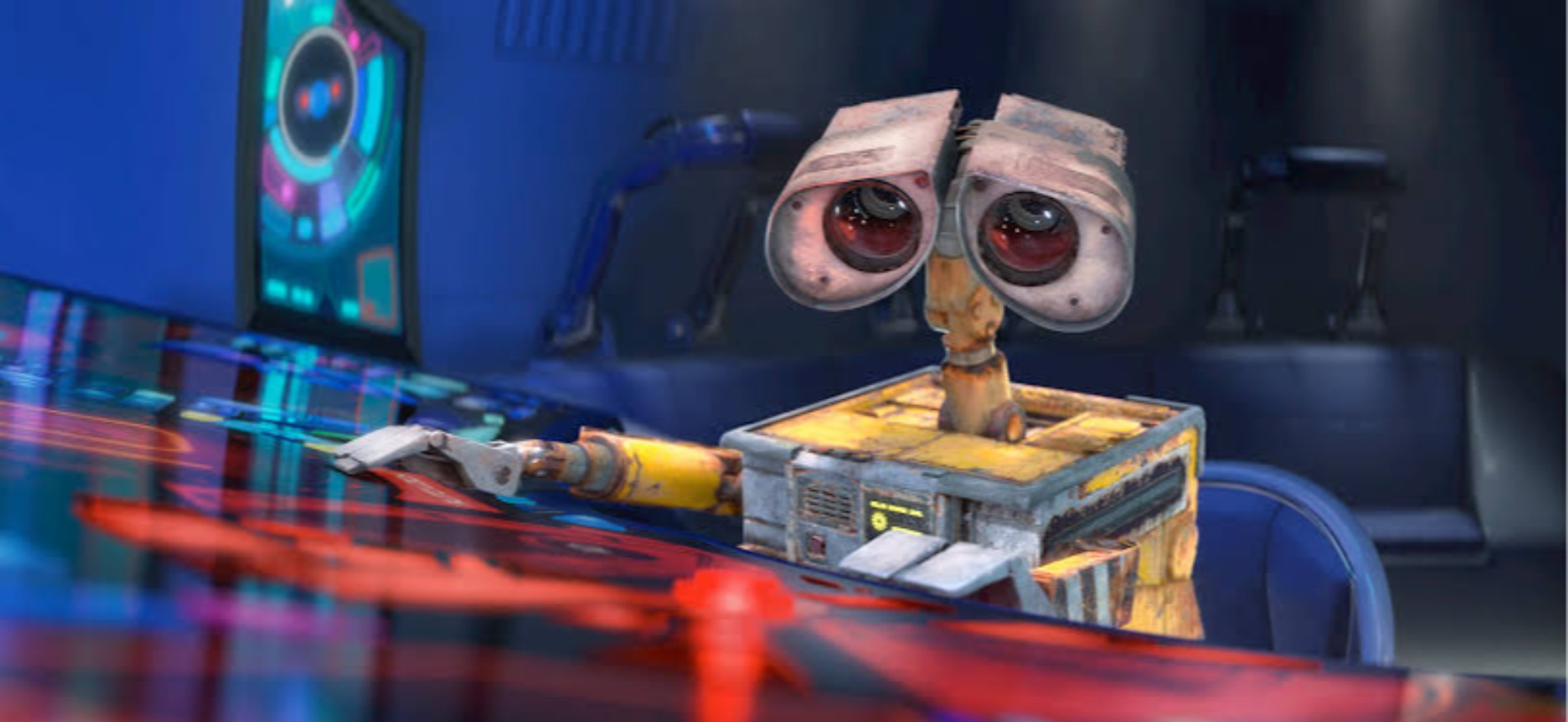 WALL-E (sumber gambar: Pixar Animation Studios) 