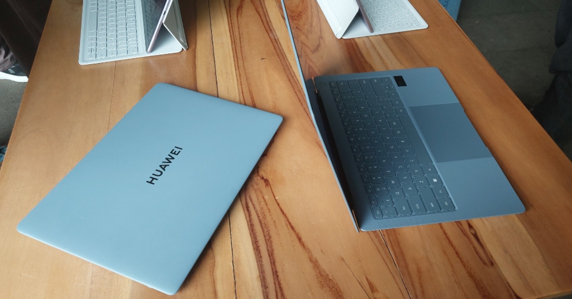 Huawei MateBook X Pro. (Sumber foto : Desyinta Nuraini/Hypeabis.id)