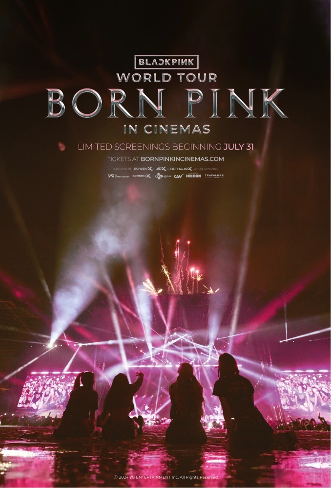 Film konser BORN PINK. (Sumber gambar : YG Entertainment/IG)