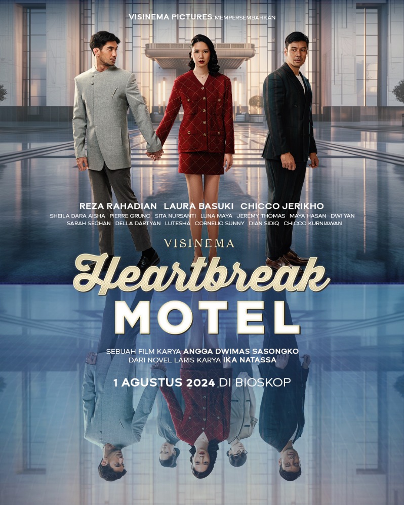 Teaser poster Heartbreak Motel. (Sumber gambar: Visinema Pictures)