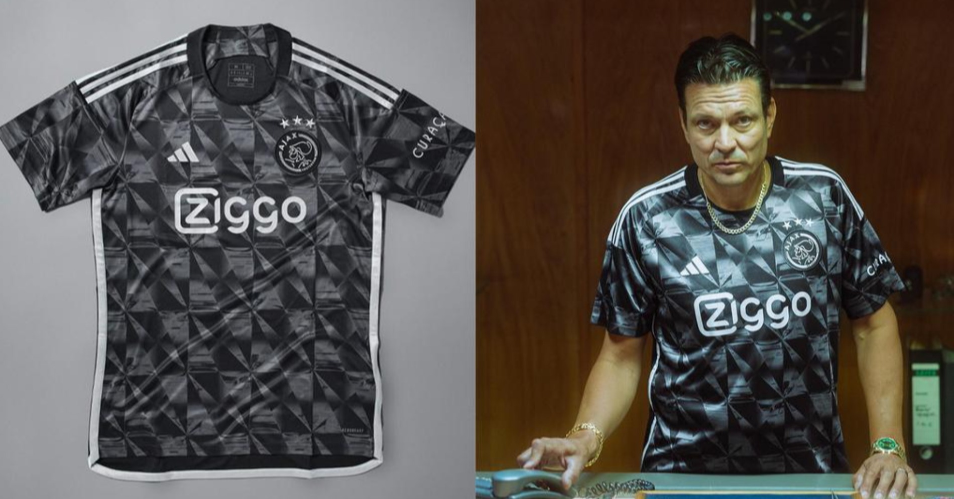 Jersey ketiga Ajax musik 2023/2024. (Sumber foto: Instagram/@afcajax)