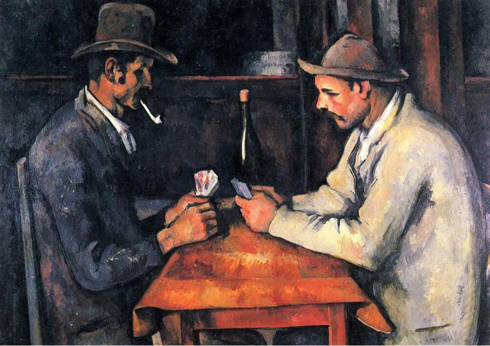 The Card Players karya Paul Cezzane (Sumber gambar: PaulCezanne.org)