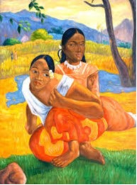 Nafea Faa Ipoipo karya Paul Gauguin (Sumber gambar: Galeria Montblac)