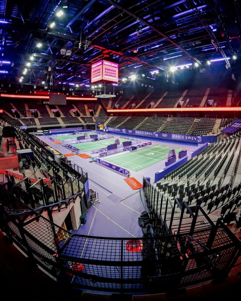 The Porte de la Chapelle Arena (Sumber gambar: Instagram/paris2024)