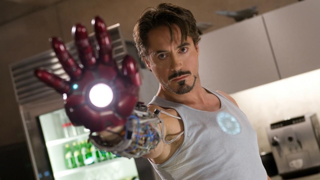 Robert Downey Jr sebagai Tony Stark di film Iron Man (2008) (Sumber foto: Marvel)