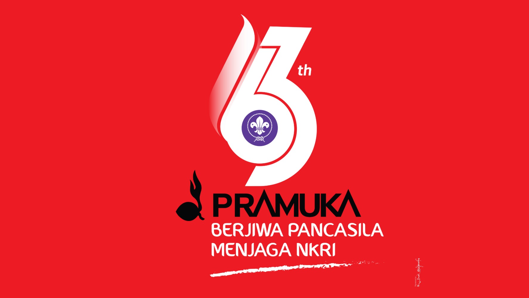 Logo dan tema Hari Pramuka 2024. (Sumber gambar: situs resmi Pramuka)