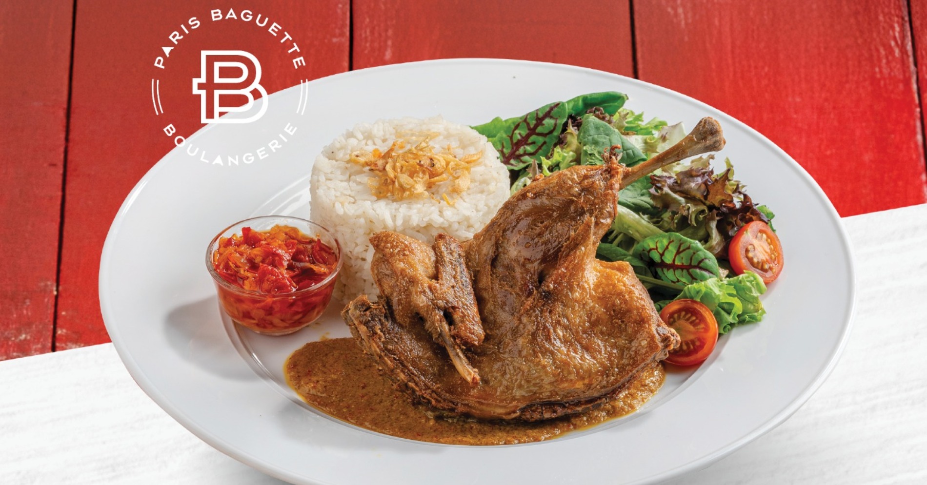 Kari Bebek with Coconut Rice, Menu Paris Baguette (Sumber gambar: Paris Baguette)