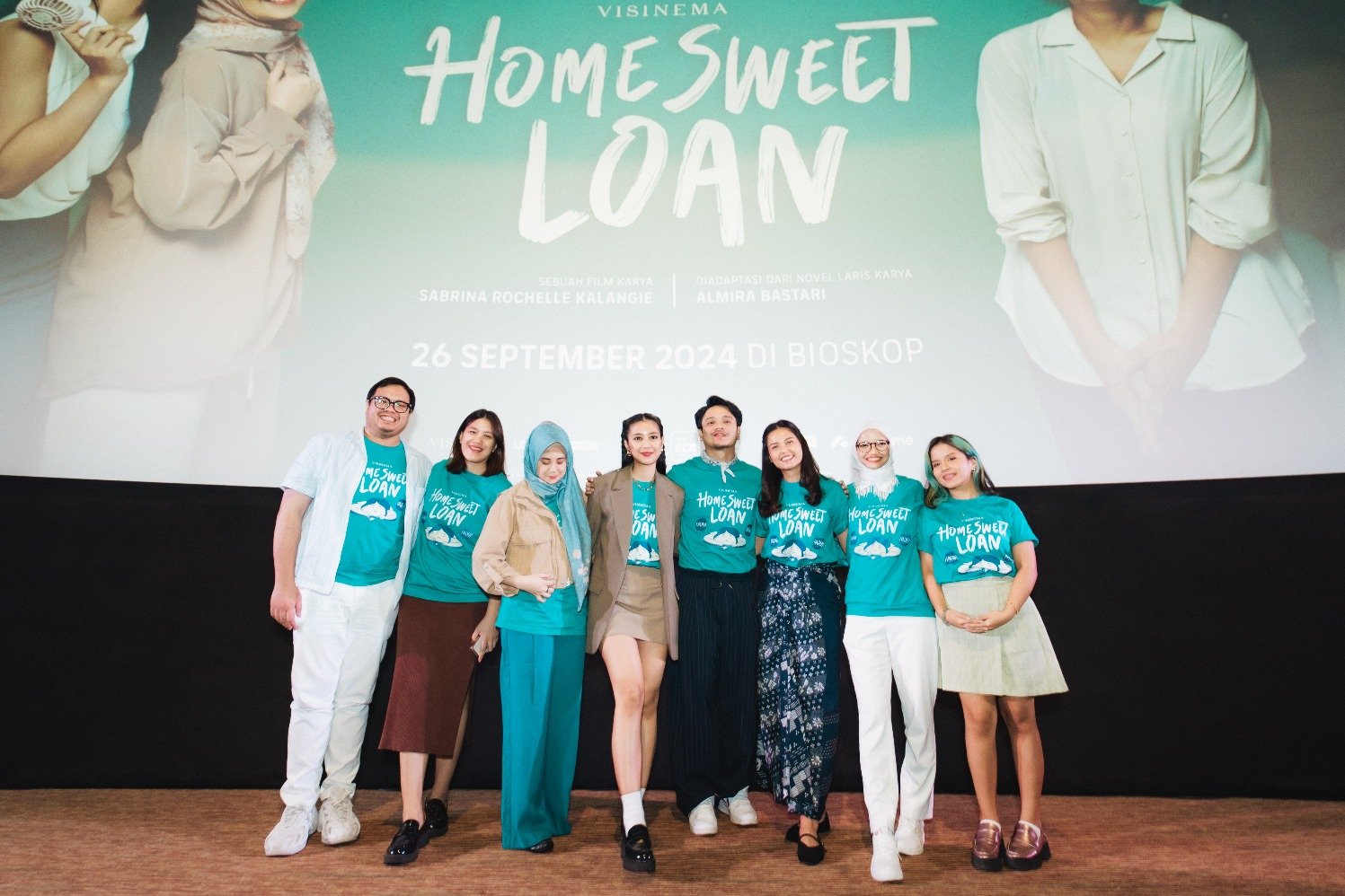 Sutradara dan pemain film Home Sweet Loan (Sumber gambar: Dok Visinema)