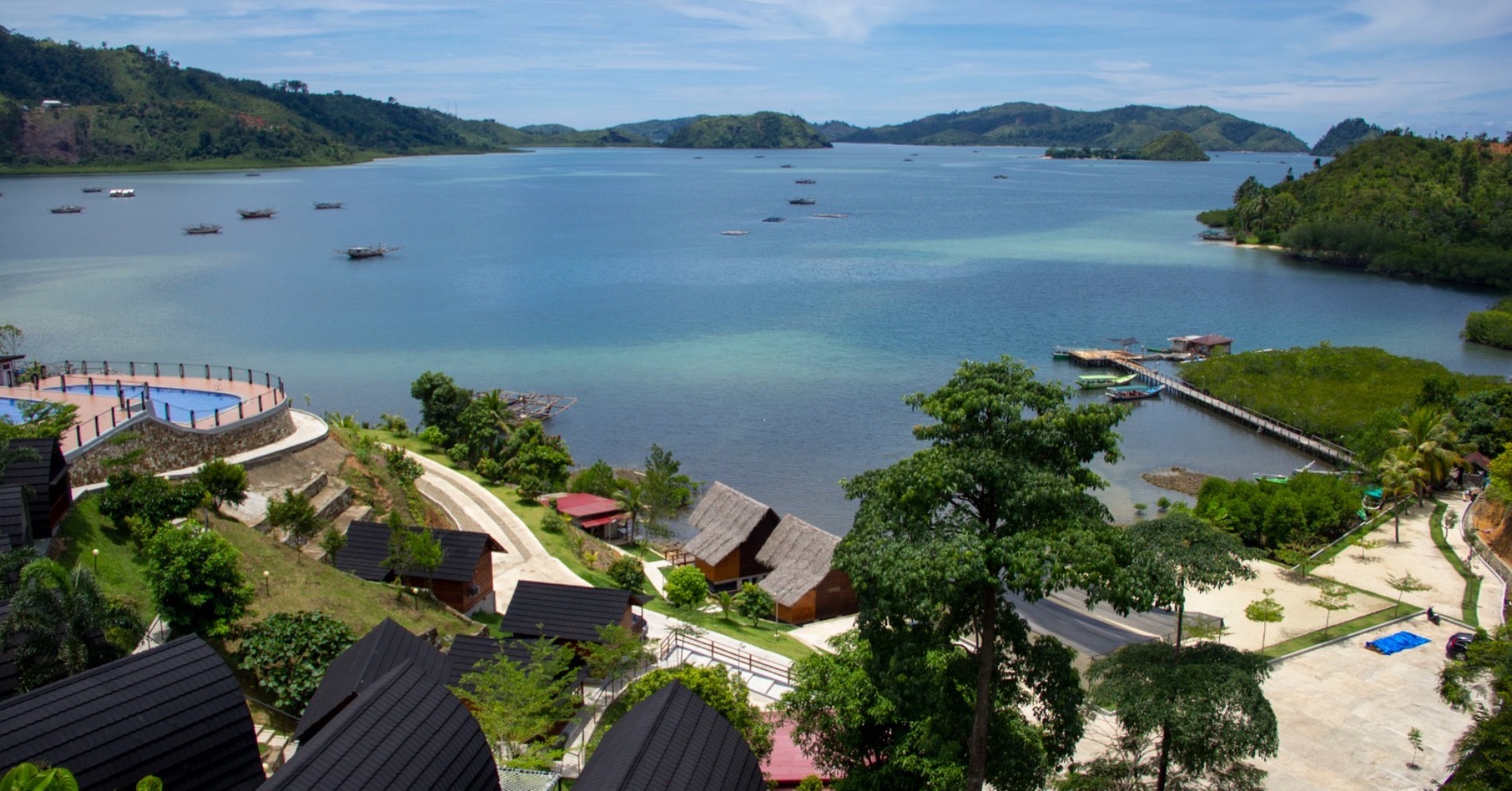 Wisata Mandeh, Sumatra Barat (Sumber gambar: Muhammad Noli Hendra/Bisnis)