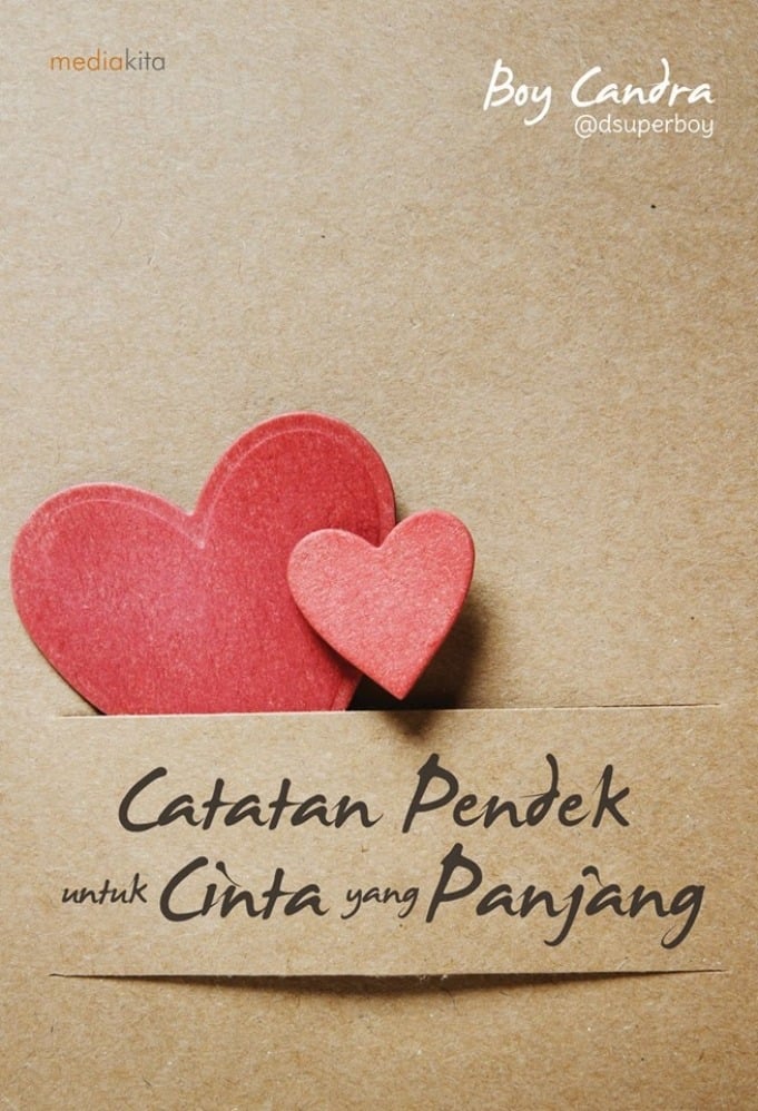 Sampul Buku Catatan Pendek untuk Cinta yang Panjang (Sumber gambar: Gramedia)