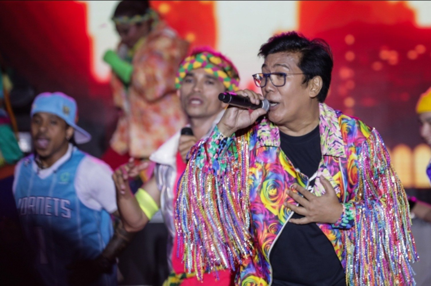 Konser musik di Lintas Melawai 2024 hari pertama (Sumber gambar: Hypeabis.id/Fanny Kusumawardhani)