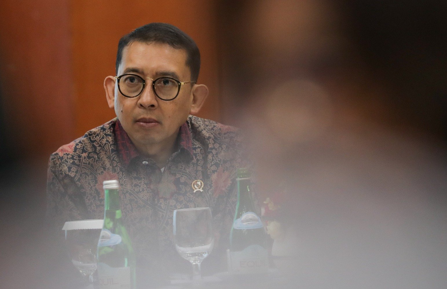 Menteri Kebudayaan Fadli Zon saat acara Ngopi Pagi di Jakarta, Senin (4/11/2024).