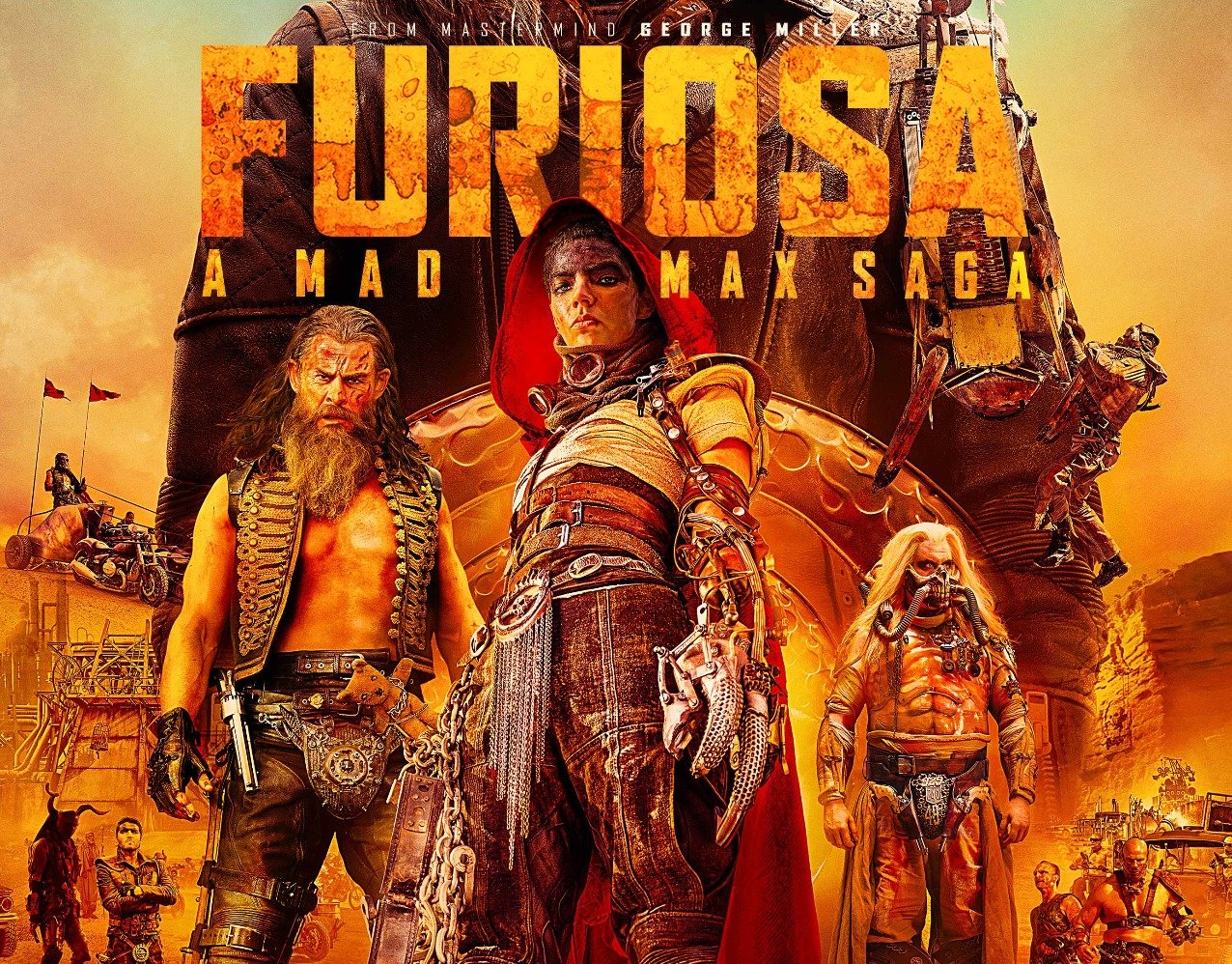 Potongan poster film Furiosa: A Mad Max Saga (Sumber gambar: IMDb)