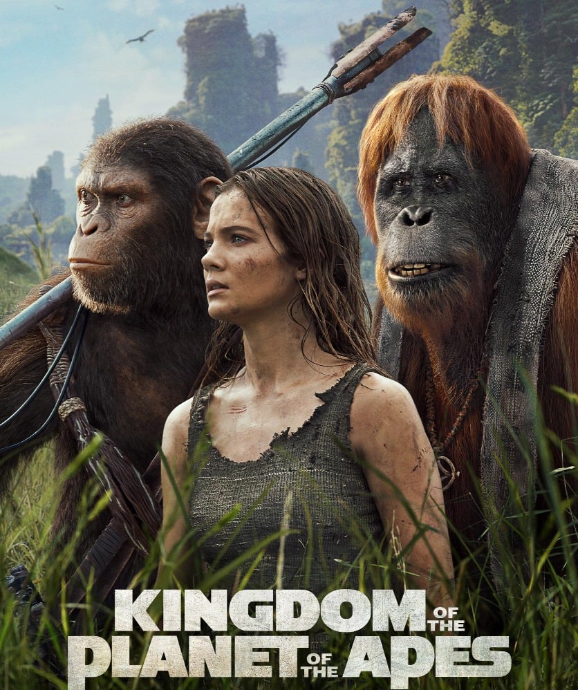 Poster film Kingdom of the Planet of the Apes (2024) (Sumber gambar: IMDb)